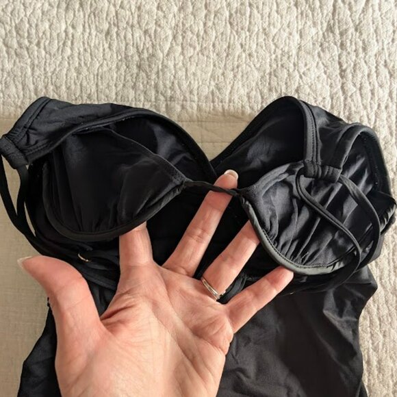 La Blanca Black Bathing Suit - Picture 3 of 7